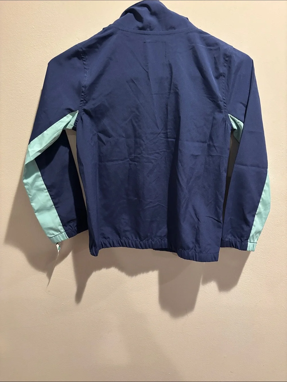 OshKosh B'gosh Navy & Light Blue Kids Zip-Up Jacket